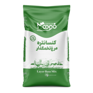 کنستانتره عمومی مرغ تخمگذار دوره پرورش